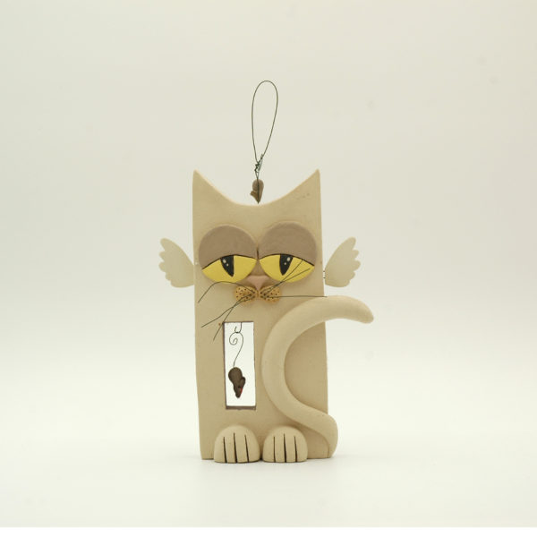 Ceramic Cat and mouse