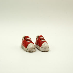 Ceramic little shoes