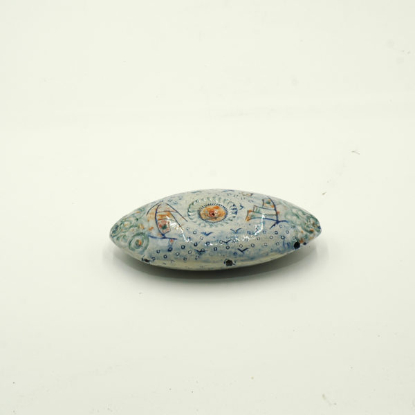 Ceramic paperweight rattle