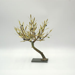 Bronze copper Olive tree