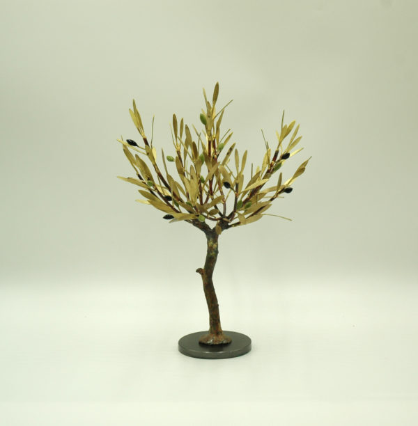 Bronze olive tree